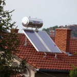 Solar water heater in Stip Macedonia